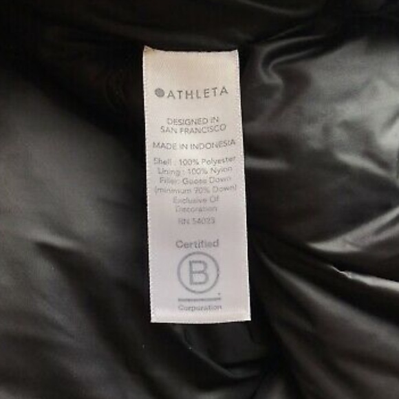 Athleta Down Jacket in Metallic Bronze - XL - Picture 2 of 6